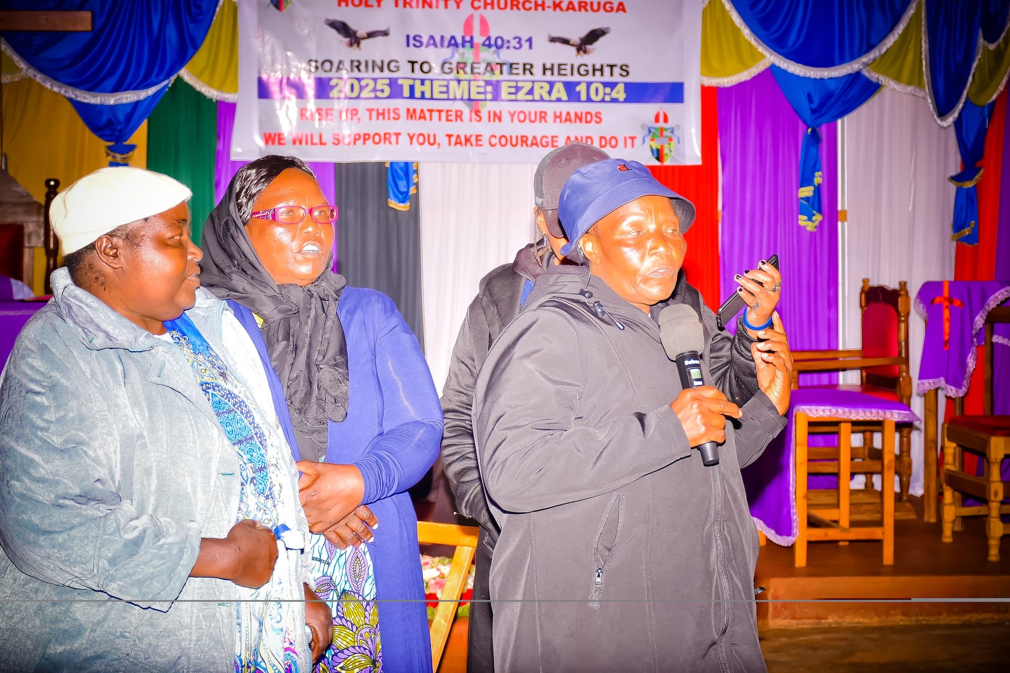 Siblings honoring their sister